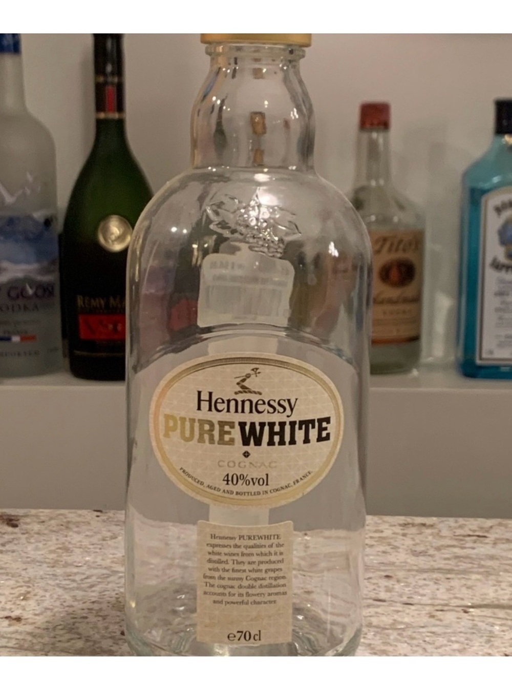 Hennessy Pure White-Collector’s Bottle 🫙🥃